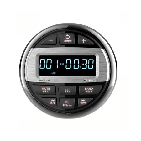 Yuvarlak USB Girişli Bluetoothlu Marine Teyp