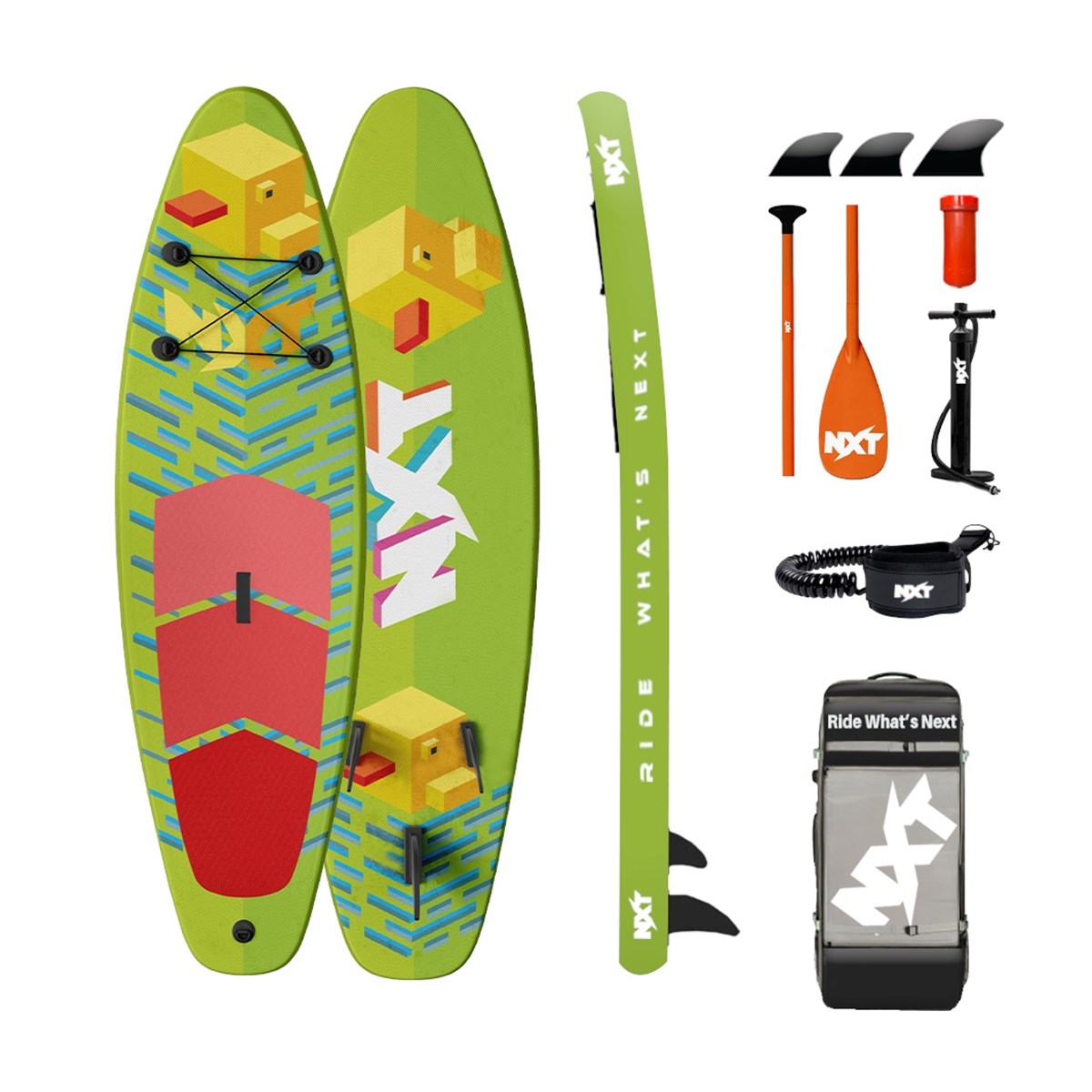 RTA様 SZ04 1P (170cm & 165cm) 2本 SUPパドル NXT Pixel Şişme SUP Board Seti 240cm - Çocuk
