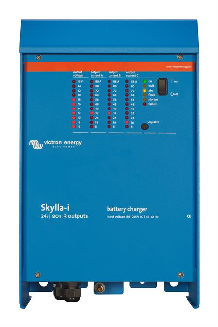 Victron Energy Skylla-i Akü Şarj Cihazı 24V 80A 3 Çıkış 230V