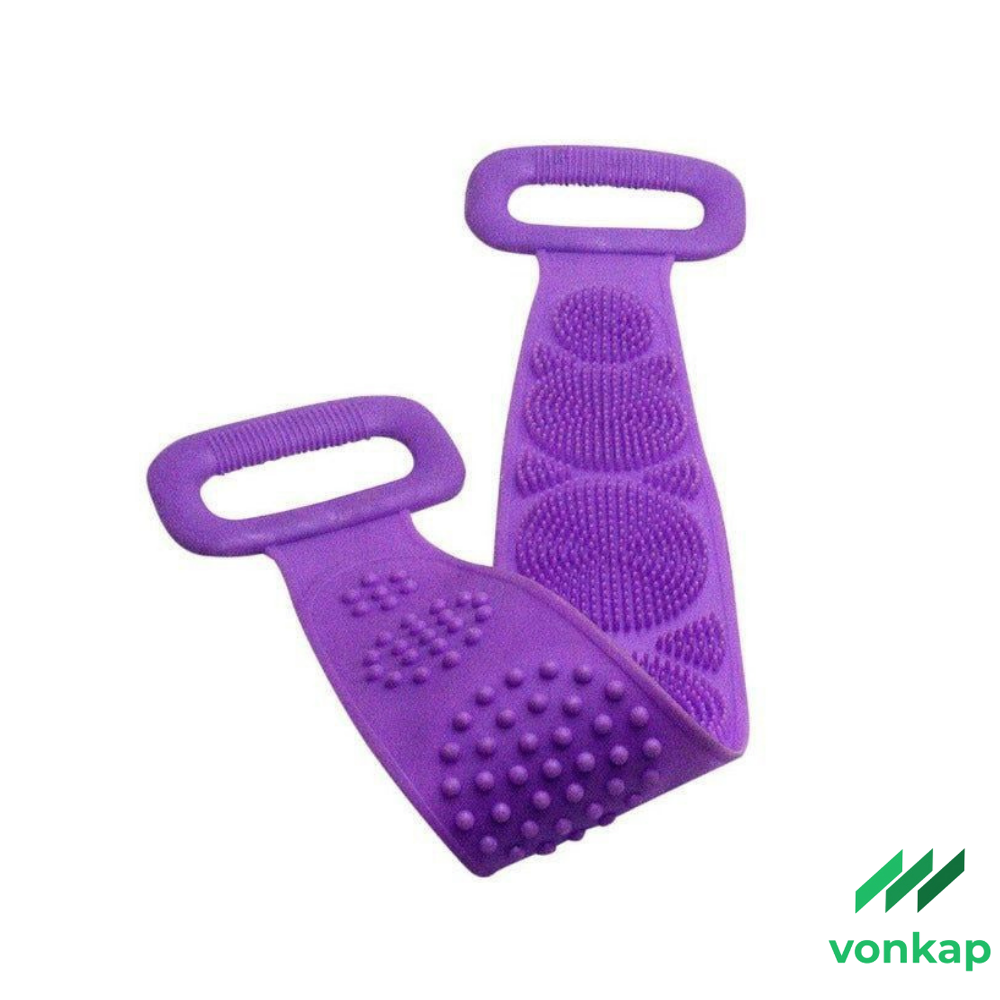 Vonkap Silikon Çift Taraflı Banyo Kesesi