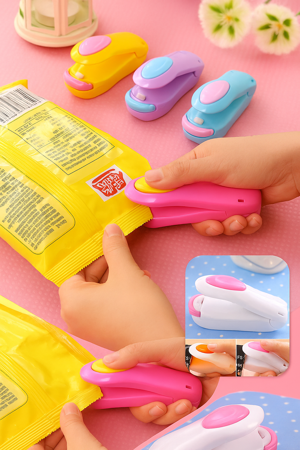 Vonkap Poşet Kapatıcı Mini Sealing