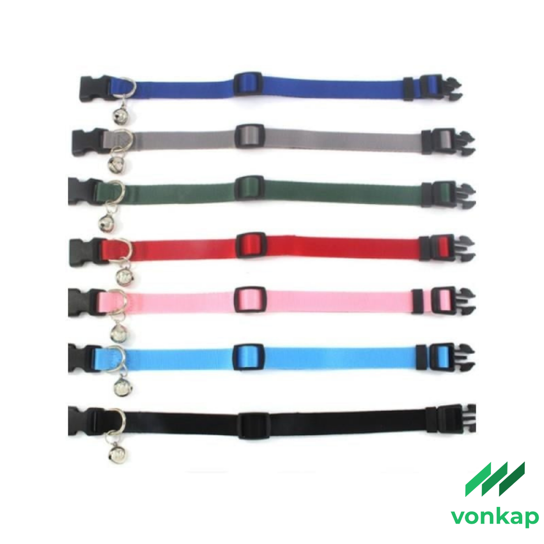 Vonkap Zilli ve Şık Kedi Tasması