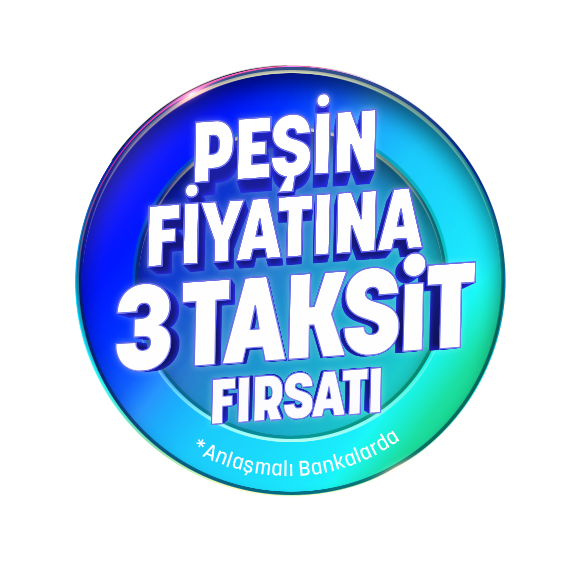 3 taksit