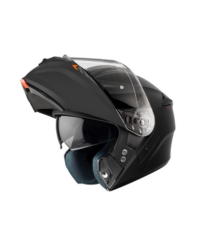 AXXIS Storm SV Solid A1 Mat Siyah Çene Açılır Motosiklet Kaskı - MotoDede