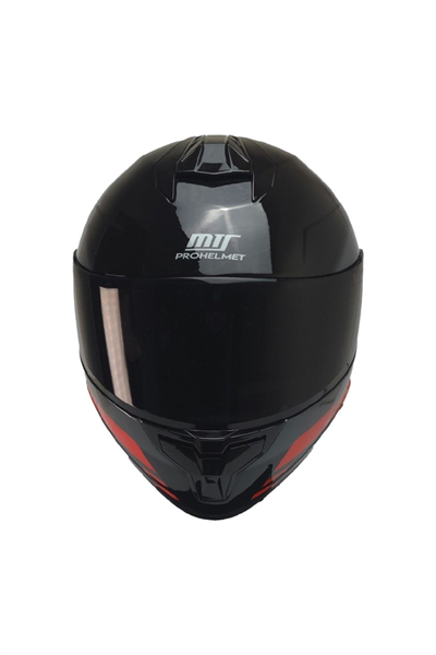 MTS X340 Rosso Full Face Motosiklet Kaskı - MotoDede