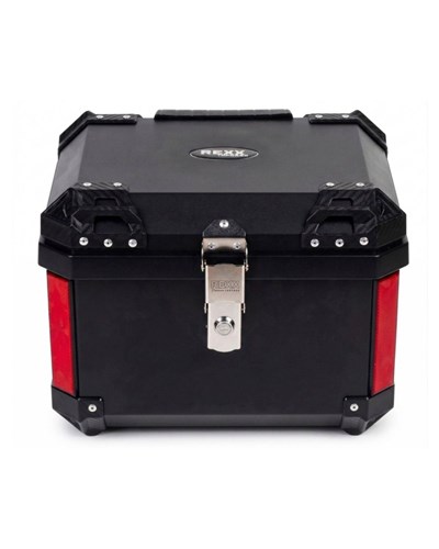 REXX Pro-X 45 Litre Kare Motosiklet Arka Çantası Siyah - MotoDede