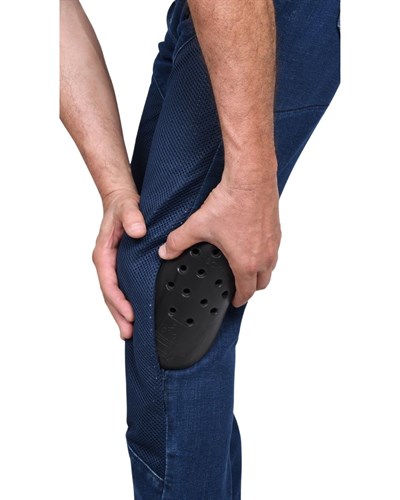 Rider Denim Efil File Yazlık Motosiklet Pantolonu (Mavi) - MotoDede