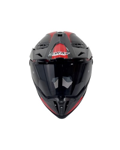 Sway SW-X65 Red Adventure Kask - MotoDede