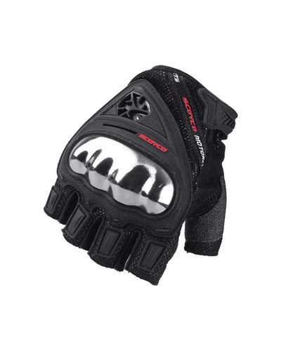 SCOYCO MC44D YARIM PARMAK ELDİVEN BLACK / SİYAH