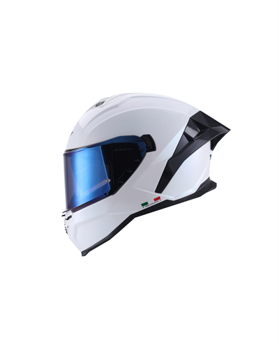 Sway SW-867 Blue White Full Face Kask - MotoDede