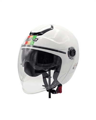 Free-M YA-665VR Güneş Vizörlü Yarım Kask - Italian Gold - MotoDede