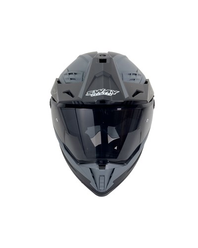 Sway SW-X65 Grey Adventure Kask - MotoDede