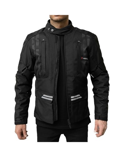 Venom Tourex Touring 4 Mevsim Motosiklet Montu Siyah - MotoDede