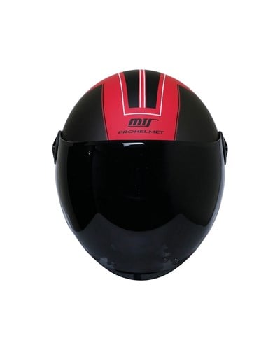 MTS FX-101 Design Red Yarım Kask - MotoDede