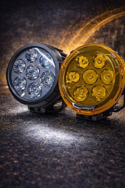 7li LED Mini Driving Light - Profesyonel Motosiklet Sis Farı - MotoDede