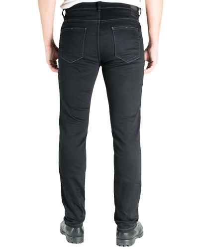 Rider Denim Efil File Yazlık Motosiklet Pantolonu (Siyah) - MotoDede