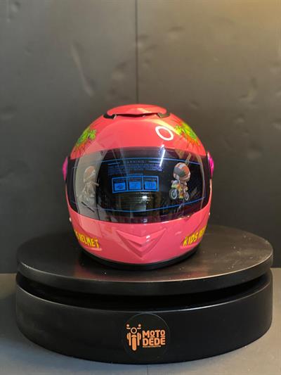 MTS SY118 Full Face Çocuk Kaskı Dinazor Deseni