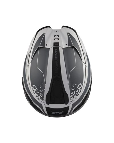 Axxis Hawk SV Evo D.Justice Kapalı Kask - A2 Gri/Beyaz - MotoDede