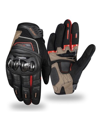 Ones Again MG08 Motosiklet Eldiveni (Kahverengi) - MotoDede