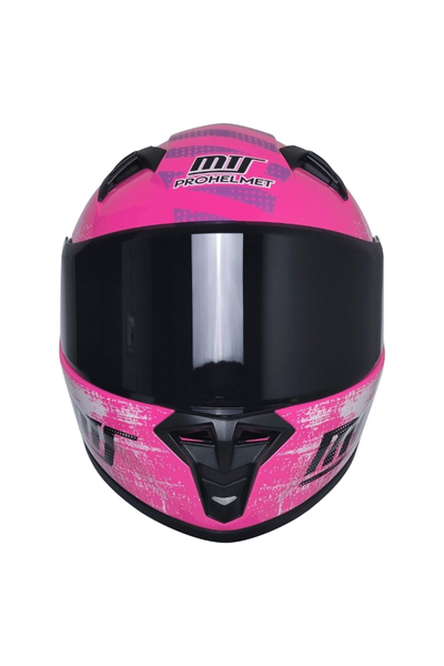 MTS M-201 Full Face Çocuk Motosiklet Kaskı Pink - MotoDede