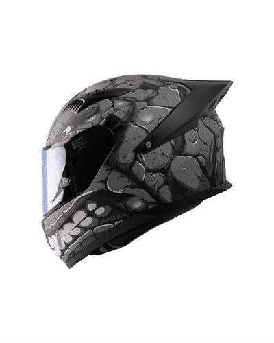 Fazer Helmets FX-211X Full Face Güneş Vizörlü Kask - Fantastic Grey - MotoDede