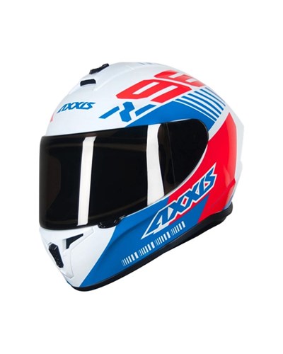 AXXIS Eagle Z96 A5 Parlak Kırmızı Kapalı Motosiklet Kaskı - MotoDede