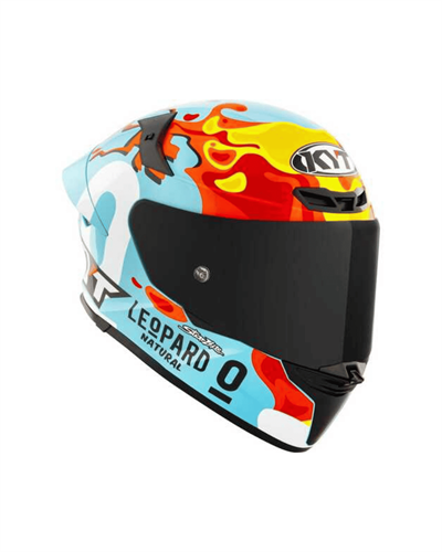 KYT TT-REVO KASK LEOPARD EDITION ARAGON