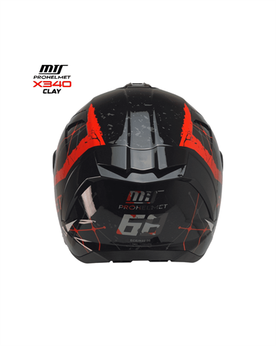 MTS X340 Full Face Kask - Clay - MotoDede