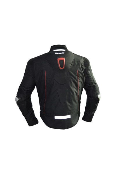 Prosev 186 Leather Hörgüçlü 4 Mevsim Mont - MotoDede