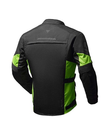 Modeka Tarex II Waterproof 4 Mevsim AA Ceket Siyah Sarı - MotoDede