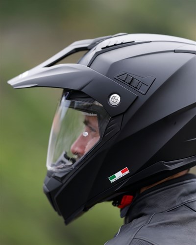 Sway SW X60 Solid Matt Black Cross Kask - MotoDede