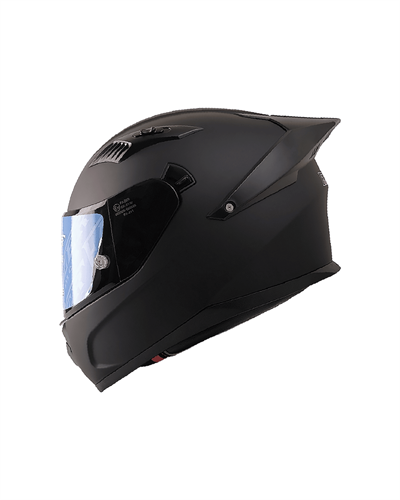 Fazer Helmets FX-211X Full Face Güneş Vizörlü Kask - Mat Black - MotoDede