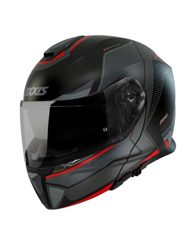 AXXIS Gecko SV Capital B1 Mat Siyah Çene Açılır Motosiklet Kaskı - MotoDede