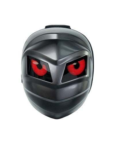 Jarmend T9-05 Black Oval LED Akıllı Motosiklet Çantası - MotoDede