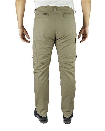 Rider Denim Alize Şort Olabilen Motosiklet Pantolonu (Bej) - MotoDede