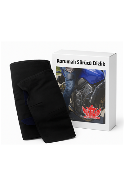 Motobike Jeans Aramid Destekli Motosiklet Dizliği (Ped Hazneli)