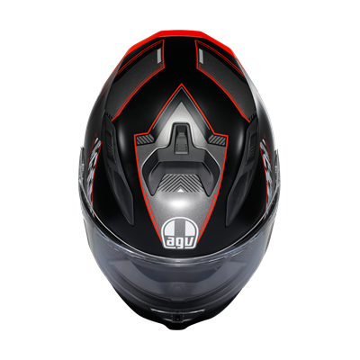 AGV KASK/K7 MPLK KYBER MATT BLACK RED