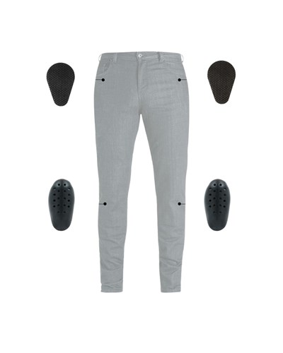 Rider Denim Efil File Yazlık Motosiklet Pantolonu (Mavi) - MotoDede