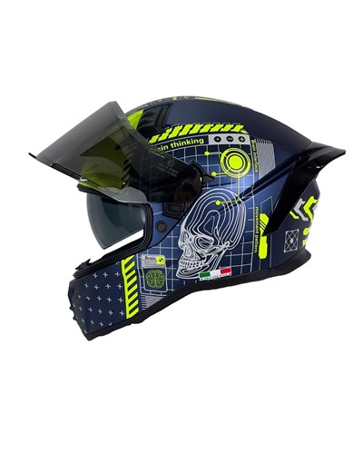 Sway SW 869 PRO Kapalı Kask (Güneş Vizörlü) - MotoDede