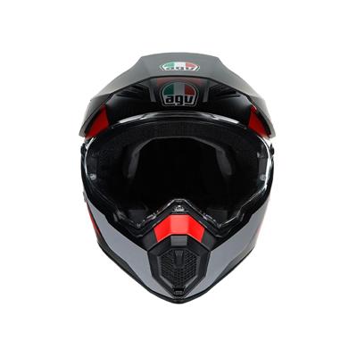 AGV KASK/AX-9 MULTI PLK REFRACTIVE ADV MATT CARBON/RED