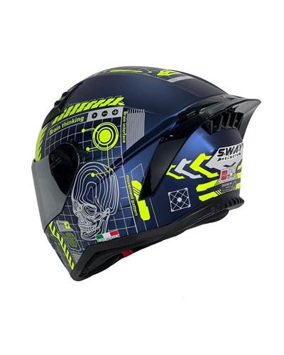 Sway SW 869 PRO Kapalı Kask (Güneş Vizörlü) - MotoDede