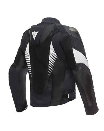 DAINESE CEK/ SUPER RIDER 2 ABSOLUTESHELL JACKET BLACK BLACK WHITE