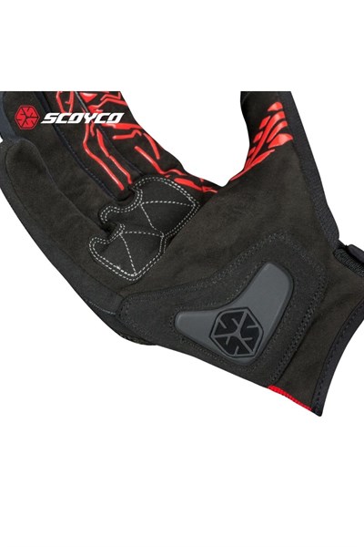 Scoyco MC122-01230 Korumalı Motosiklet Eldiveni - MotoDede