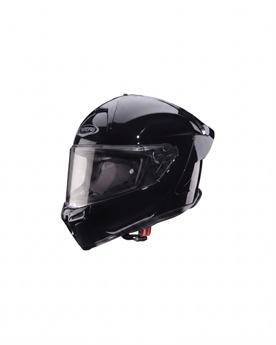Caberg Roxter Parlak Siyah Full-Face Motosiklet Kaskı (+ İridyum Gümüş Vizör Hediyeli)
