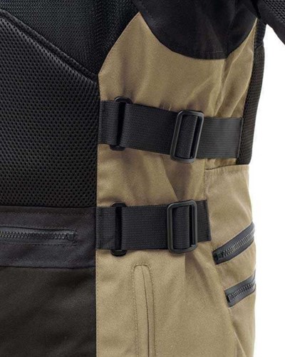 T.UR Transfer Hydroscud AA Sınıfı Dönüştürülebilir Ceket (Siyah / Kum) - MotoDede