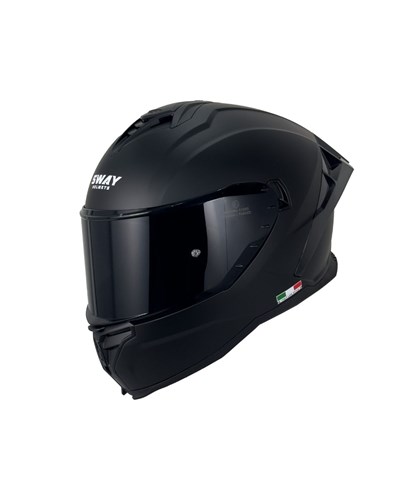 Sway SW-867 Mat Siyah Full Face Kask - MotoDede