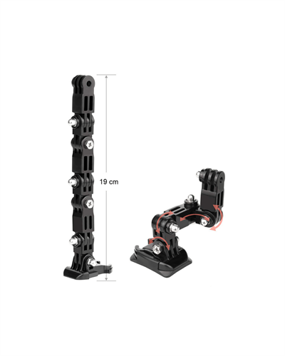 MTS XT91 Kask Telefon ve Aksiyon Kamera Tutucu - Full Face Uyumlu - MotoDede