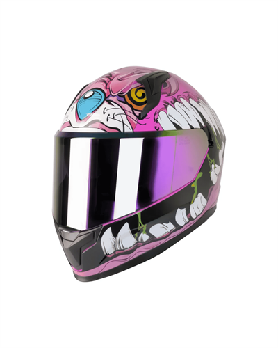MTS M-910 Full Face Güneş Vizörlü Kask - Horus Lady - MotoDede