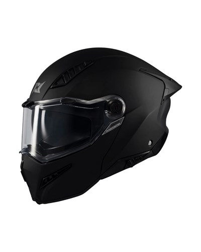 AXXIS Ghostfighter Solid A1 Mat Siyah Motosiklet Kaskı - MotoDede