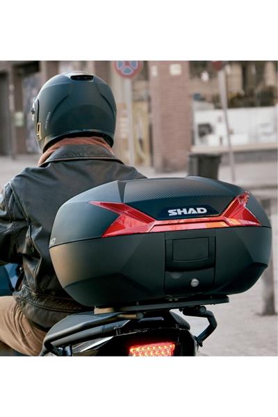 SHAD SH-47 Arka Çanta (Kırmızı Reflektör) - MotoDede